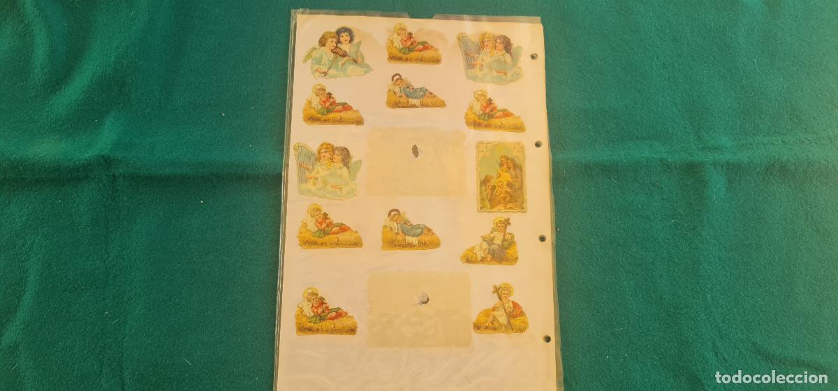 Collezionismo Figurine ritagliate antiche: LOTE 13 CROMOS TROQUELADOS ANGEL DILIGENCIA - RW