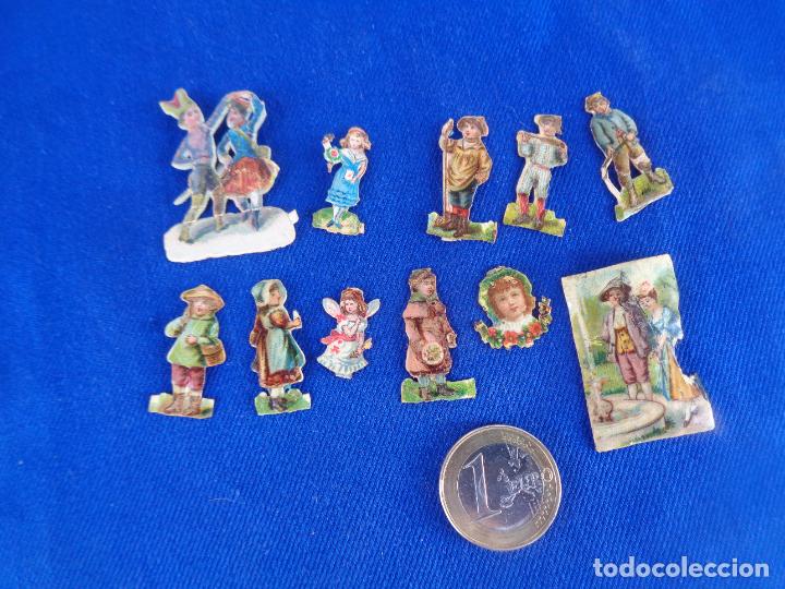 Collectable Antique Stamped Cards: ANTIGUOS CROMOS O RECORTABLES