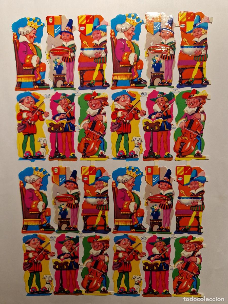 Coleccionismo Cromos troquelados antiguos: CROMOS DE PICAR TROQUELADOS REYES MADE IN ENGLAND. INGLATERRA