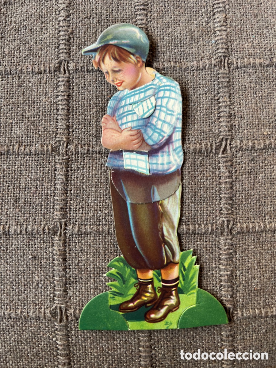 Sammeln alte gestanzte Sammelbilder: EL NI&Ntilde;O PECAS (DE LA PANDILLA) DE MGM. CROMO N.9. CHOCOLATES AMATLLER. IMPECABLE