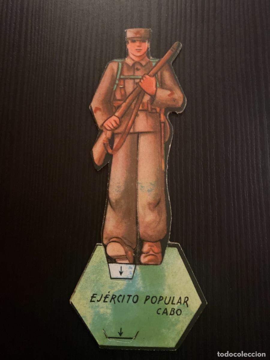 Sammeln alte gestanzte Sammelbilder: Troquelado recortable guerra civil soldados almacenes alemanes ej&eacute;rcito popular Republica Cabo