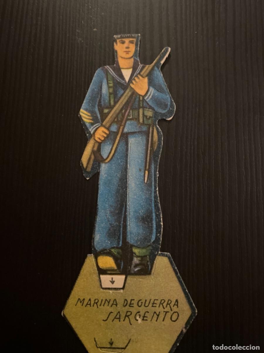 Sammeln alte gestanzte Sammelbilder: Troquelado recortable guerra civil soldados almacenes alemanes ej&eacute;rcito marina de guerra Sargento