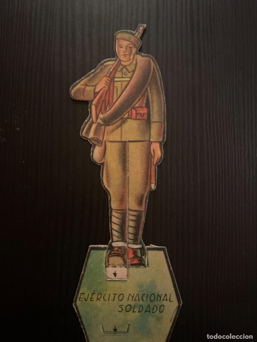 Sammeln alte gestanzte Sammelbilder: Troquelado recortable guerra civil soldados almacenes alemanes ej&eacute;rcito Nacional Soldado