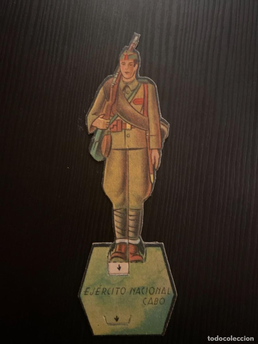 Sammeln alte gestanzte Sammelbilder: Troquelado recortable guerra civil soldados almacenes alemanes ej&eacute;rcito Nacional Cabo