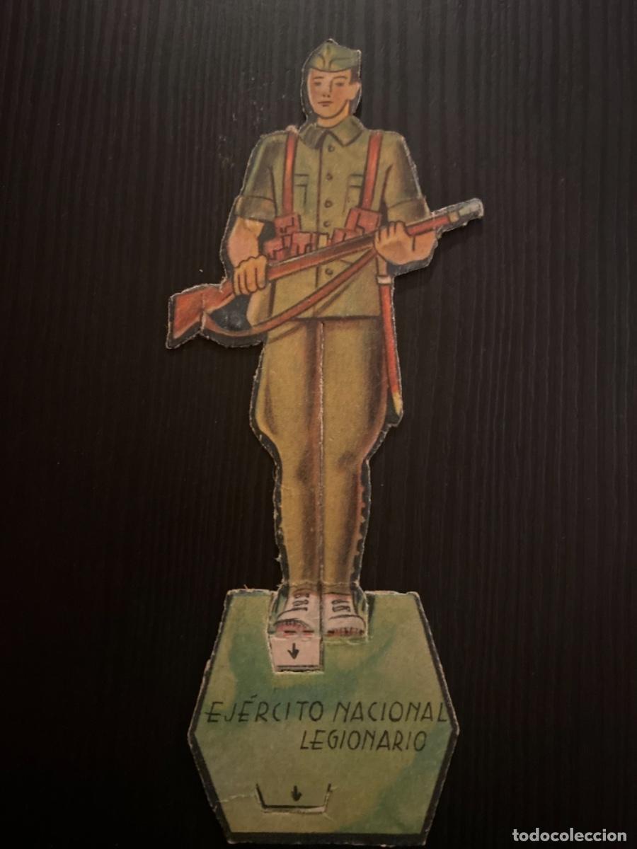 Sammeln alte gestanzte Sammelbilder: Troquelado recortable guerra civil soldados almacenes alemanes ej&eacute;rcito Nacional Soldado Legionario