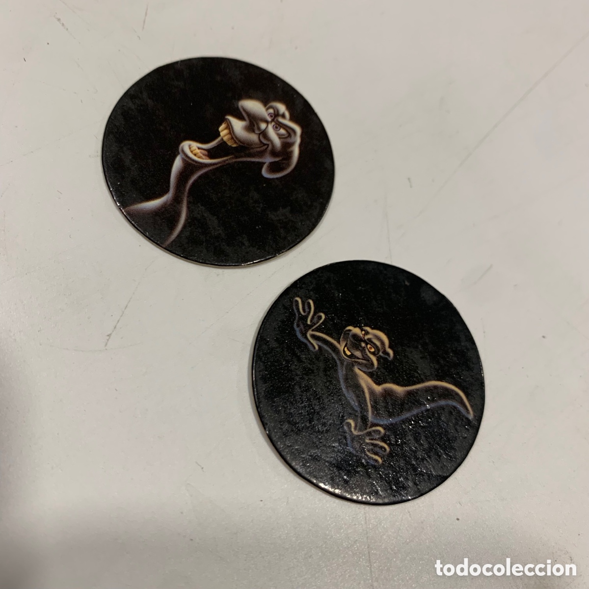 Coleccionismo Cromos troquelados antiguos: Tazos casper caps bimbo n&ordm; 15 y 25