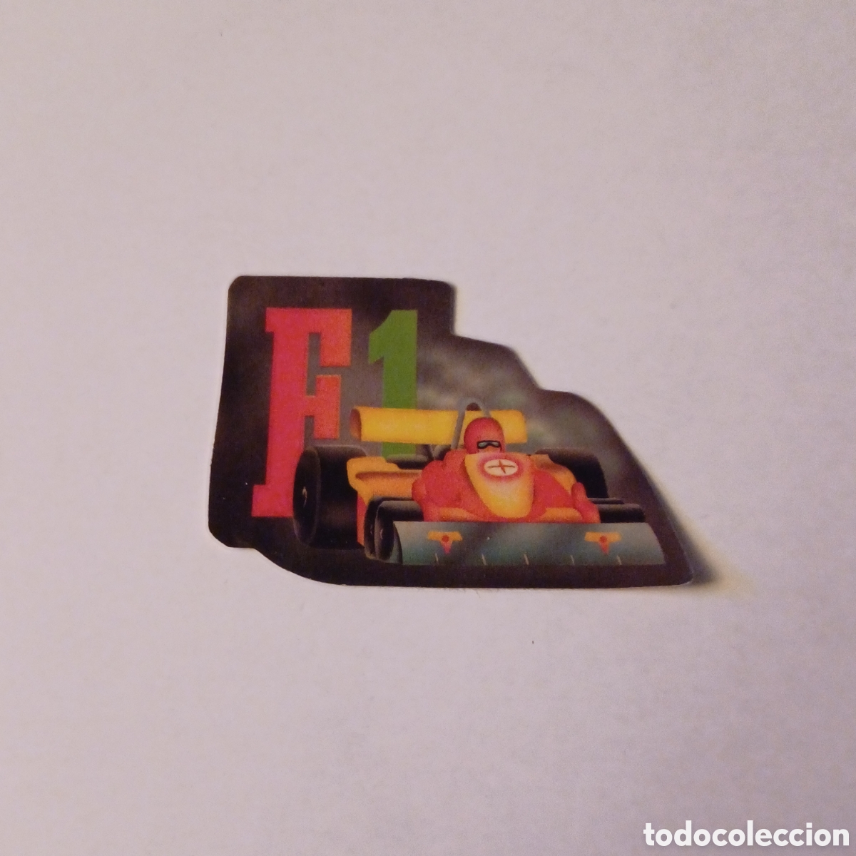 Colecionismo Cromos recortados antigos: Cromo troquelado PANRICO BOLLYCAO Pegabolly a&ntilde;o 1995 F1 Formula uno
