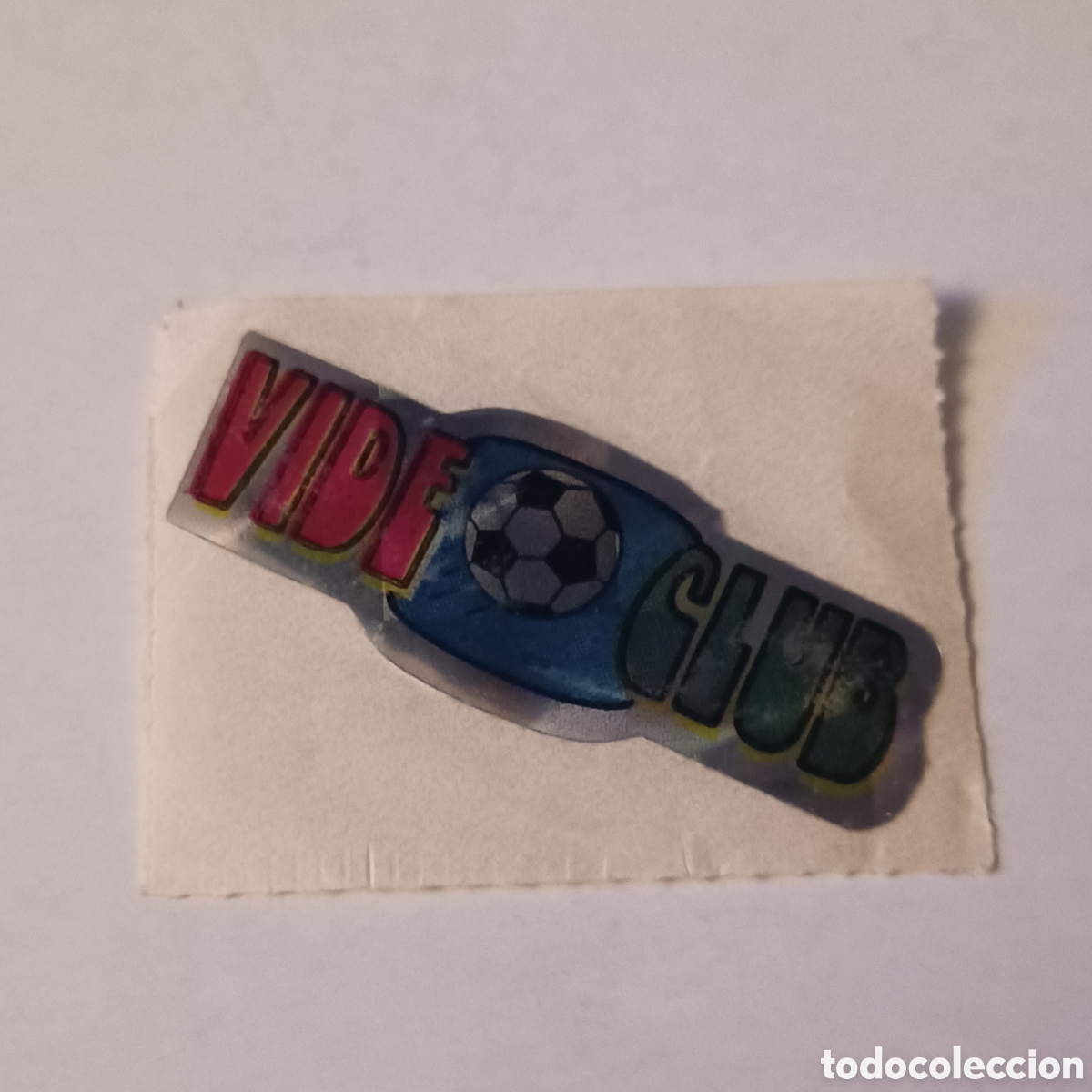 Colecionismo Cromos recortados antigos: Cromo troquelado reflectante PANRICO BOLLYCAO Pegabolly a&ntilde;o 1985 Videoclub