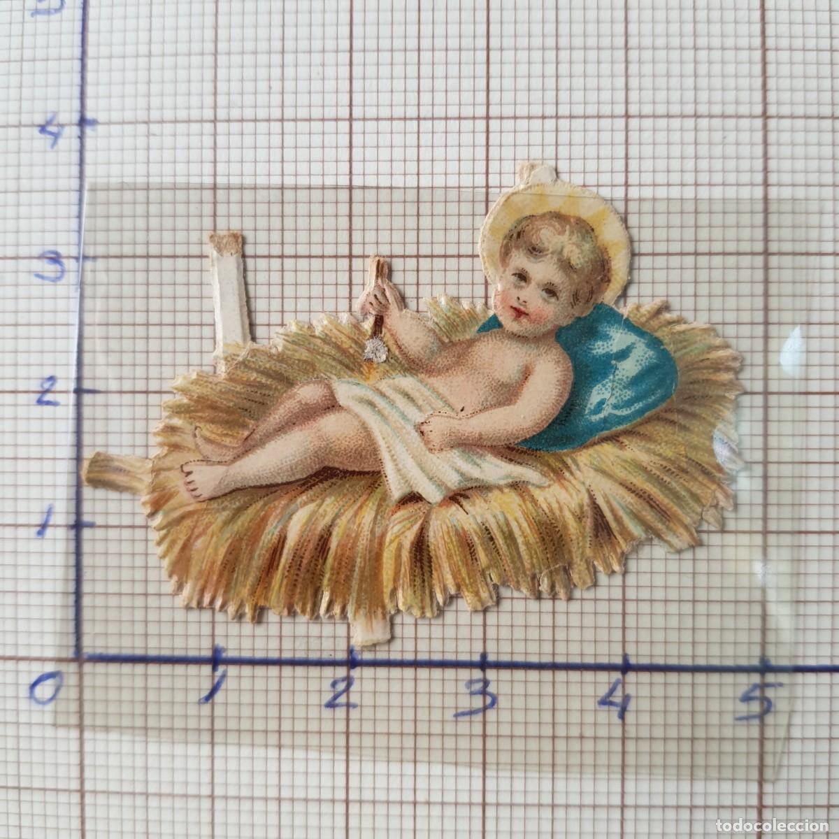 Sammeln alte gestanzte Sammelbilder: Cromo troquelado antiguo. (ref-CCH035) nacimiento