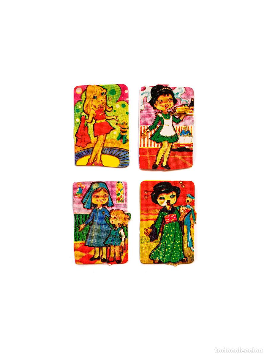Colecionismo Cromos recortados antigos: LOTE 4 CROMOS TROQUELADOS JOVENES PROFESIONES