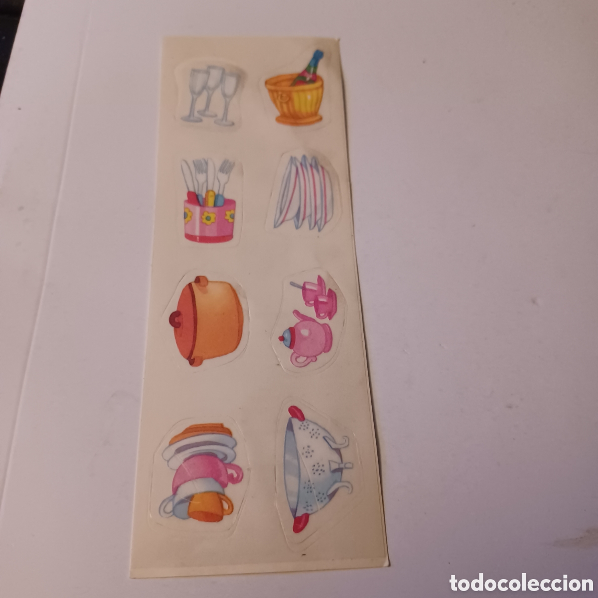 Coleccionismo cromos troquelados antiguos: Cromo sticker Barbie Panini 1996 complementos - Foto 1