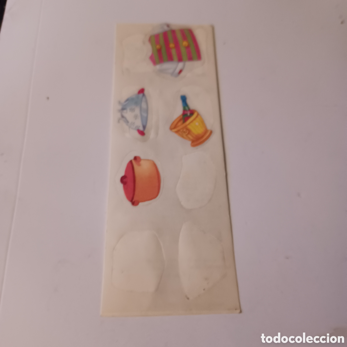Coleccionismo cromos troquelados antiguos: Cromo sticker Barbie Panini 1996 complementos - Foto 1