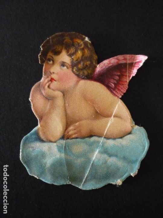 Coleccionismo cromos troquelados antiguos: ANGEL QUERUBIN CROMO TROQUELADO - Foto 1