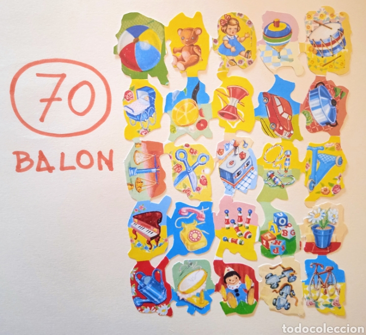 Coleccionismo cromos troquelados antiguos: 40 l&aacute;minas troqueladas - Foto 20