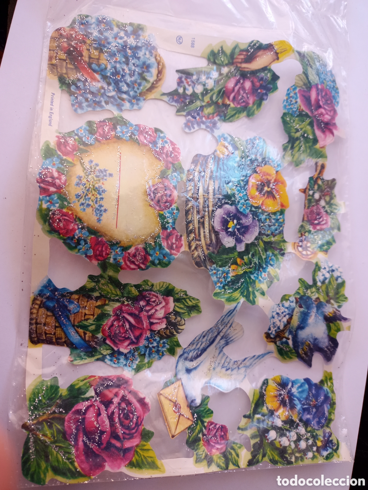Coleccionismo cromos troquelados antiguos: Lamina cromos mlp en bolsa precintada - Foto 1
