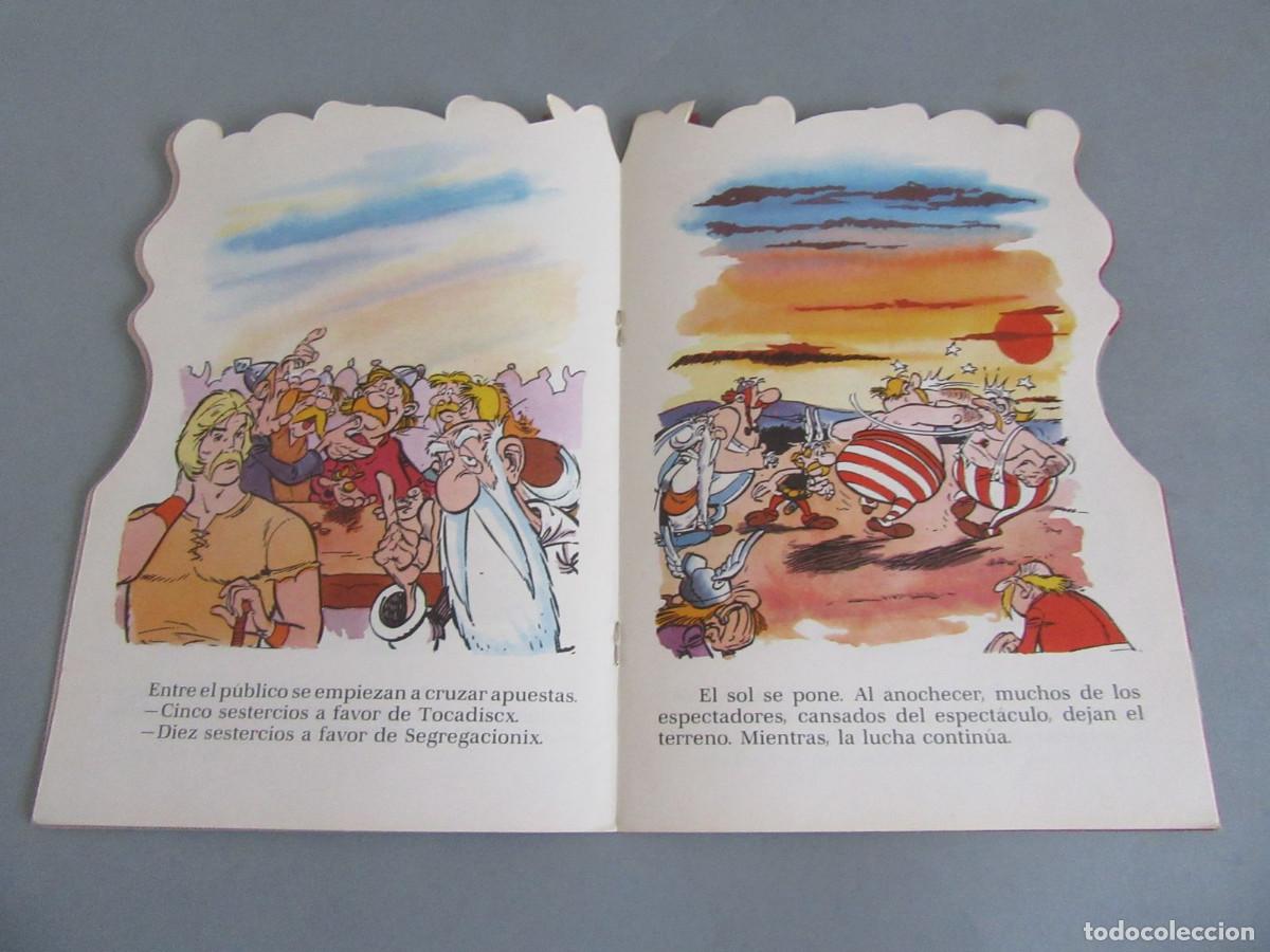 Coleccionismo cromos troquelados antiguos: Cuento troquelado. Asterix. El nuevo jefe. 1981. - Foto 4