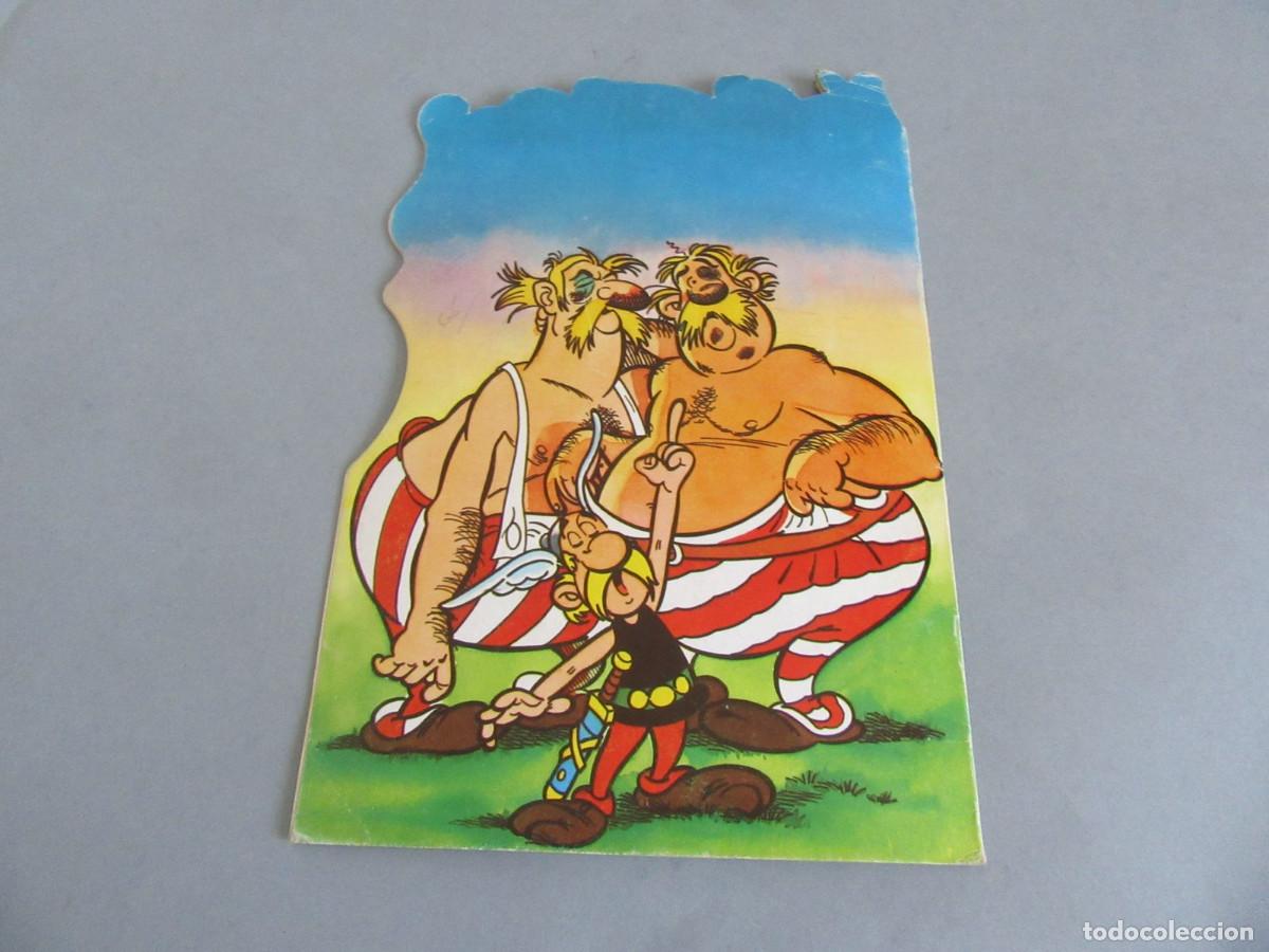 Coleccionismo cromos troquelados antiguos: Cuento troquelado. Asterix. El nuevo jefe. 1981. - Foto 5