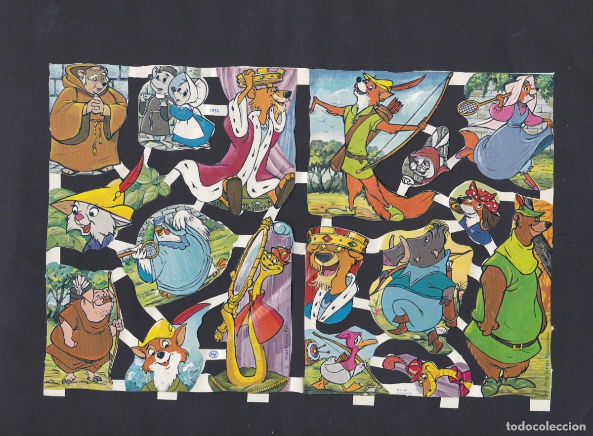 Sammeln alte gestanzte Sammelbilder: Hoja antigua de cromos troquelados