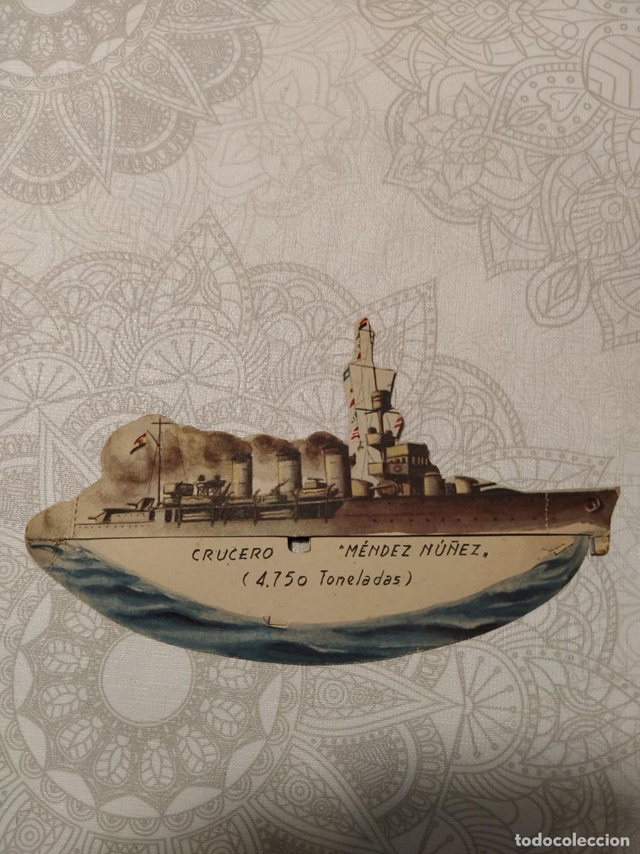 Sammeln alte gestanzte Sammelbilder: Crucero Mendez Nu&ntilde;ez-Almacenes Alemanes