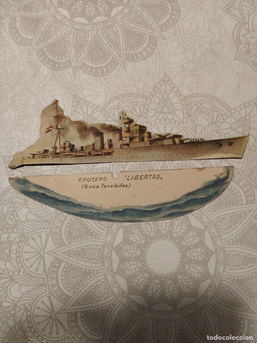 Sammeln alte gestanzte Sammelbilder: Crucero Libertad-Almacenes Alemanes