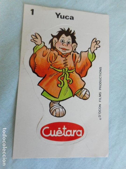 Collectable Antique Stamped Cards: ANTIGUO CROMO YUCA N&ordm; 1 CUETARA