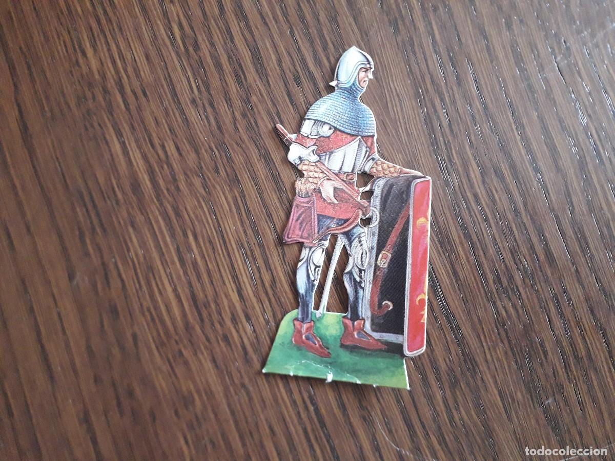 Sammeln alte gestanzte Sammelbilder: cromo troquelado de uniformes militares, serie A-2 Gran Breta&ntilde;a, ballestero siglo XV