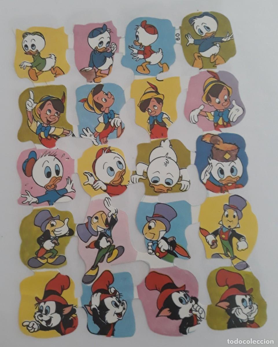 Collezionismo Figurine ritagliate antiche: -83495 LAMINA CROMOS TROQUELADOS WALT DISNEY, ESPA&Ntilde;OLES, REGALA EN NAVIDAD