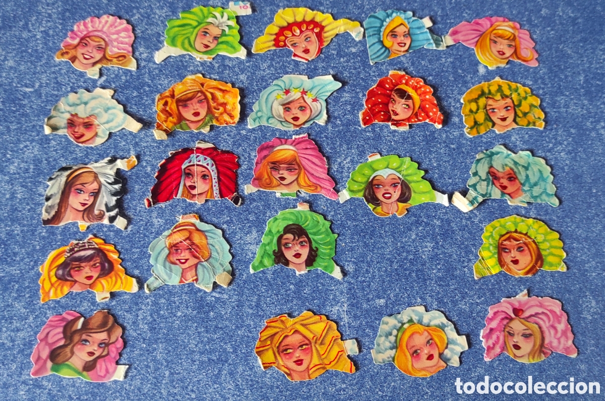 Colecionismo Cromos recortados antigos: T&Uacute; OCASI&Oacute;N DE ENCONTRARLO, LOTE DE CROMOS TROQUELADOS DE EVA 104,LEE LA DESCRIPCI&Oacute;N