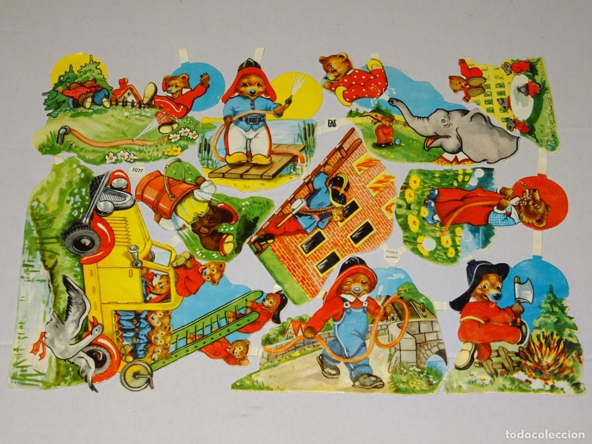 Collezionismo Figurine ritagliate antiche: (MS) L&Aacute;MINA DE CROMOS TROQUELADOS - EAS 3077 - SE&Ntilde;ALES DE USO NORMALES