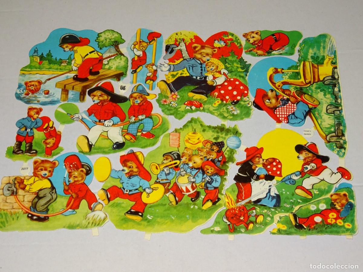 Coleccionismo Cromos troquelados antiguos: (MS) L&Aacute;MINA DE CROMOS TROQUELADOS - EAS 3077 - SE&Ntilde;ALES DE USO NORMALES
