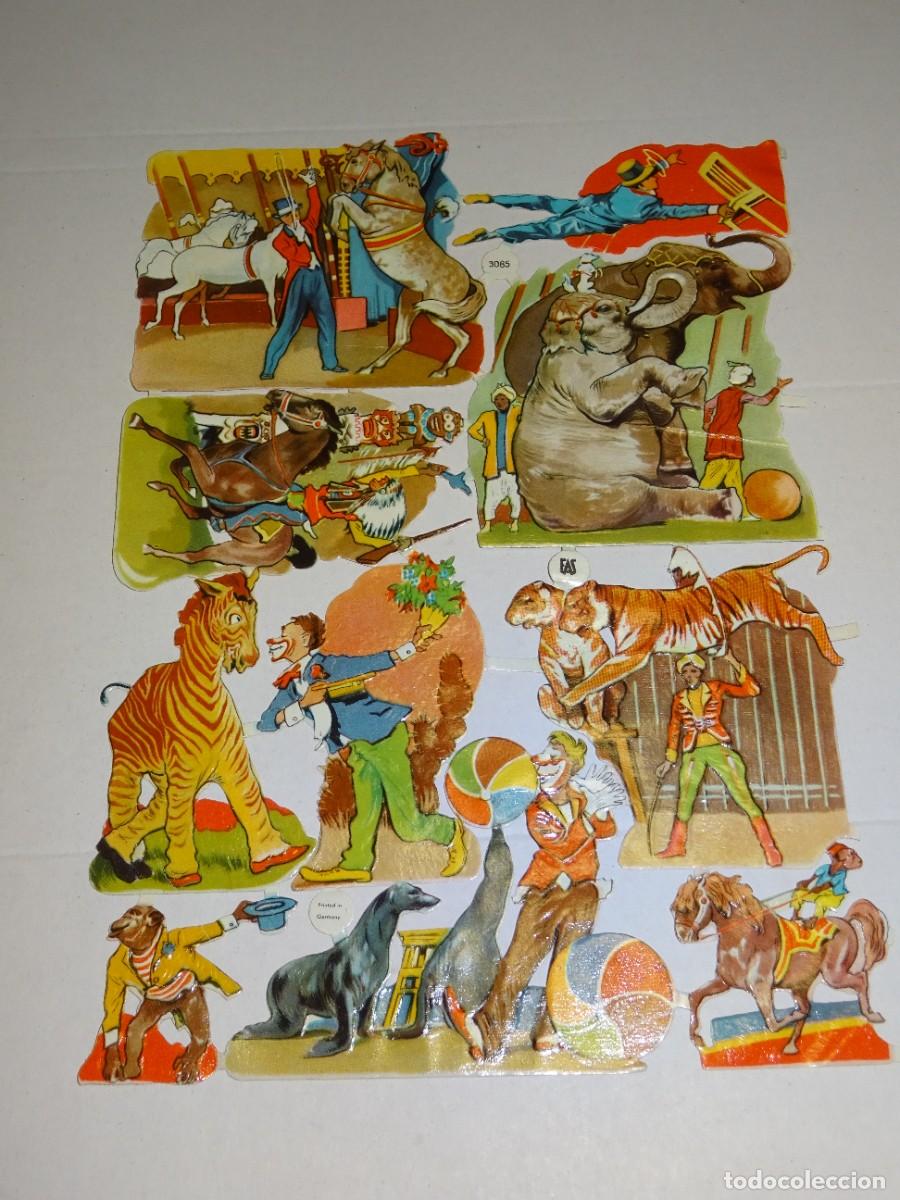 Coleccionismo Cromos troquelados antiguos: (MS) L&Aacute;MINA DE CROMOS TROQUELADOS - EAS 3085 - SE&Ntilde;ALES DE USO NORMALES