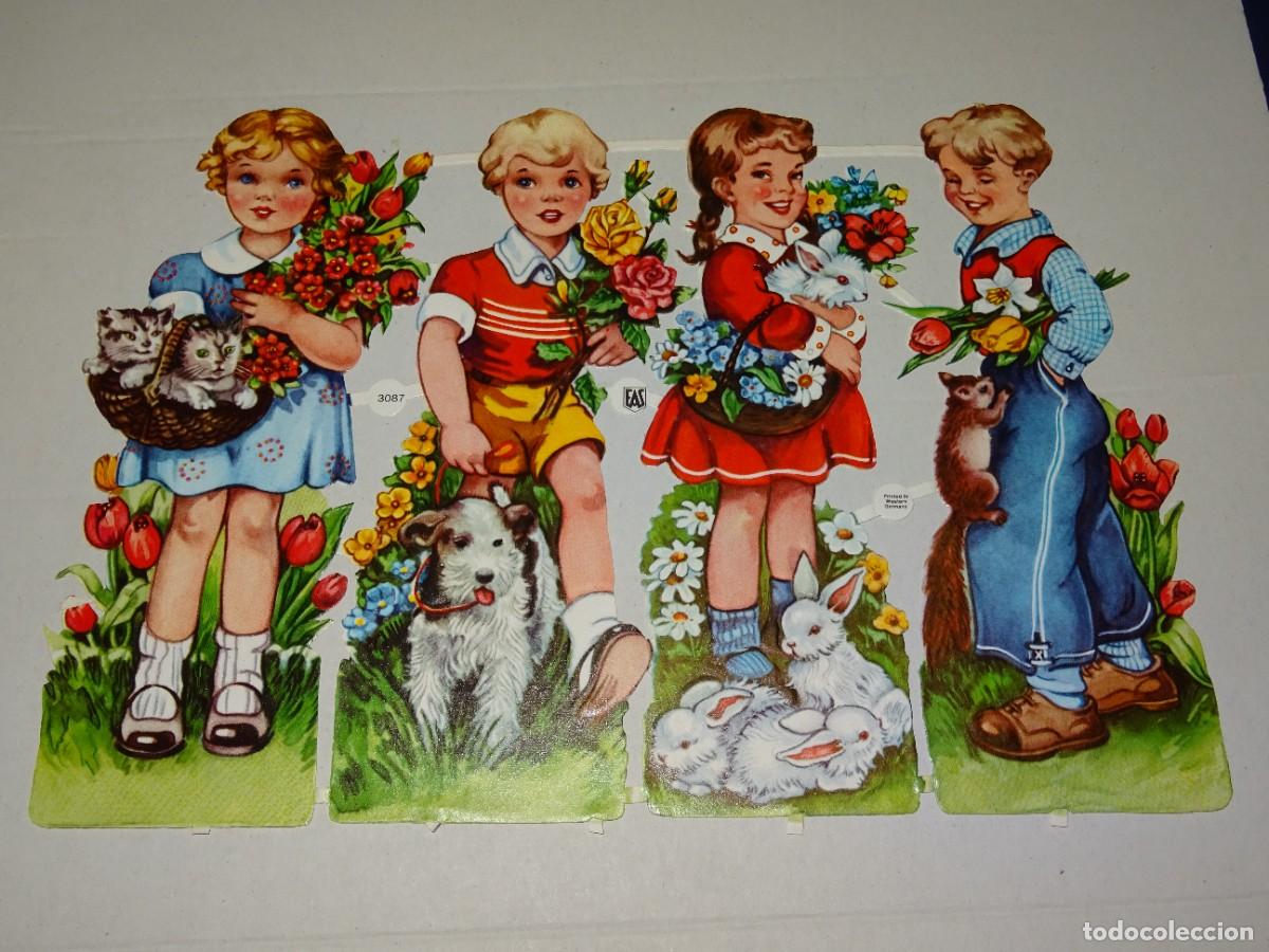 Coleccionismo Cromos troquelados antiguos: (MS) L&Aacute;MINA DE CROMOS TROQUELADOS - EAS 3087 - SE&Ntilde;ALES DE USO NORMALES
