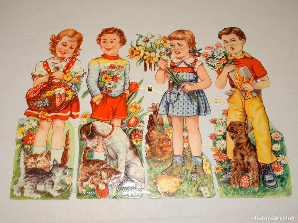 Coleccionismo Cromos troquelados antiguos: (MS) L&Aacute;MINA DE CROMOS TROQUELADOS - EAS 3087 - SE&Ntilde;ALES DE USO NORMALES