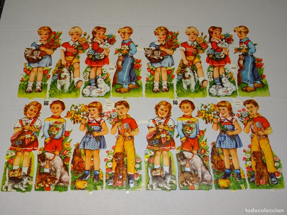 Coleccionismo Cromos troquelados antiguos: (MS) L&Aacute;MINA DE CROMOS TROQUELADOS - EAS 3092 - SE&Ntilde;ALES DE USO NORMALES