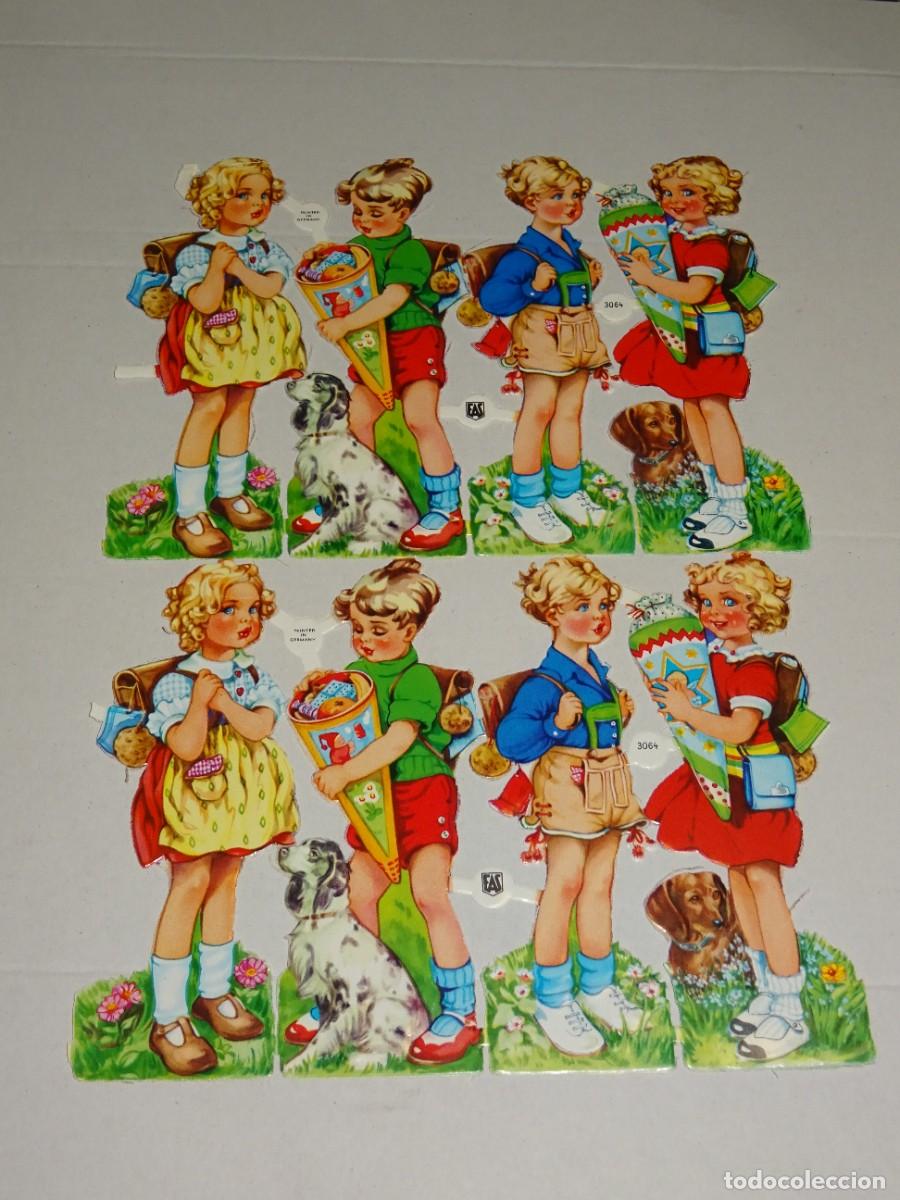 Coleccionismo Cromos troquelados antiguos: (MS) L&Aacute;MINA DE CROMOS TROQUELADOS - EAS 3064 - SE&Ntilde;ALES DE USO NORMALES
