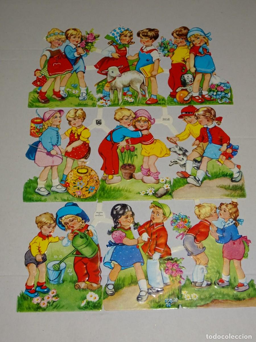 Collezionismo Figurine ritagliate antiche: (MS) L&Aacute;MINA DE CROMOS TROQUELADOS - EAS 3058 - SE&Ntilde;ALES DE USO NORMALES