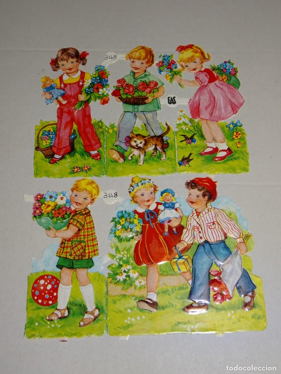 Coleccionismo Cromos troquelados antiguos: (MS) L&Aacute;MINA DE CROMOS TROQUELADOS - EAS 3148 - SE&Ntilde;ALES DE USO NORMALES