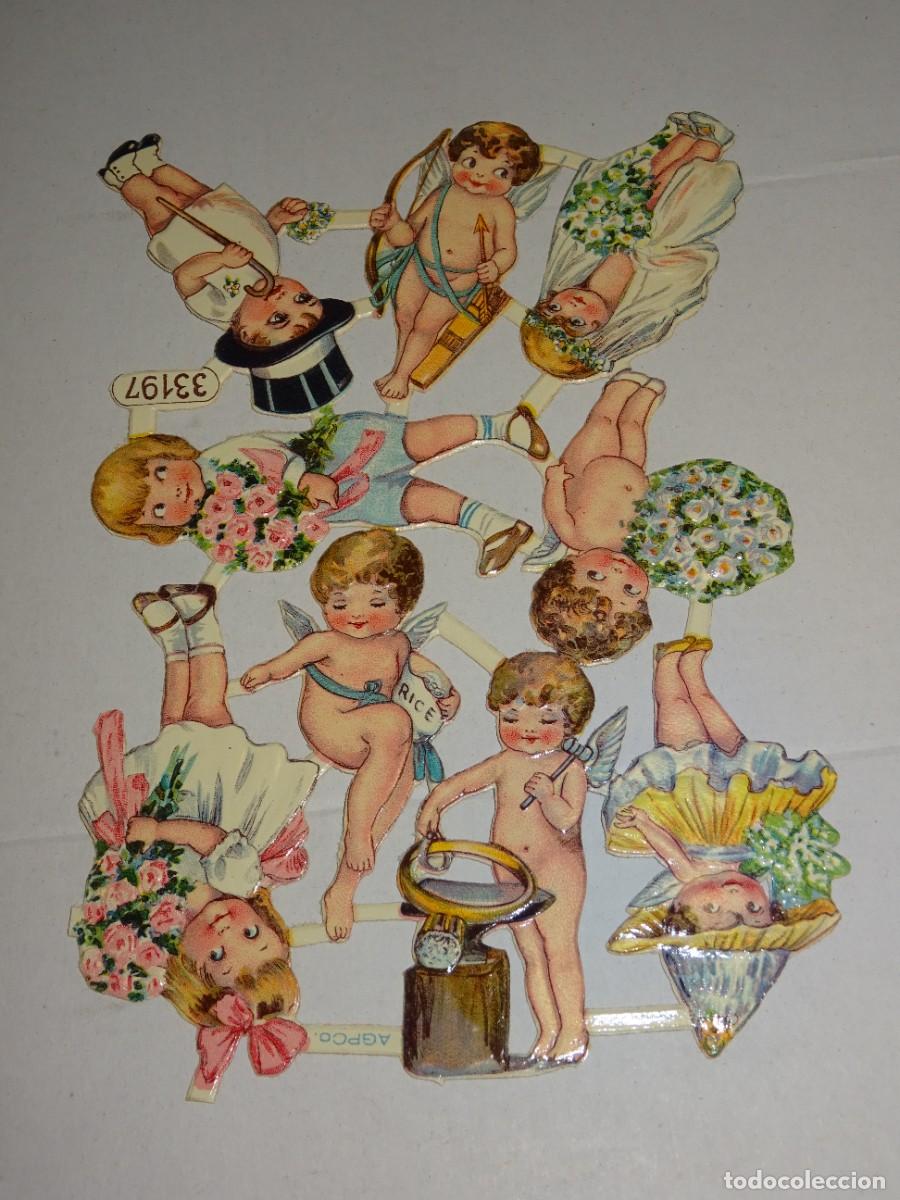 Collectable Antique Stamped Cards: (MA) CROMO TROQUELADO GERMANY AGPCO 33197 - BUEN ESTADO