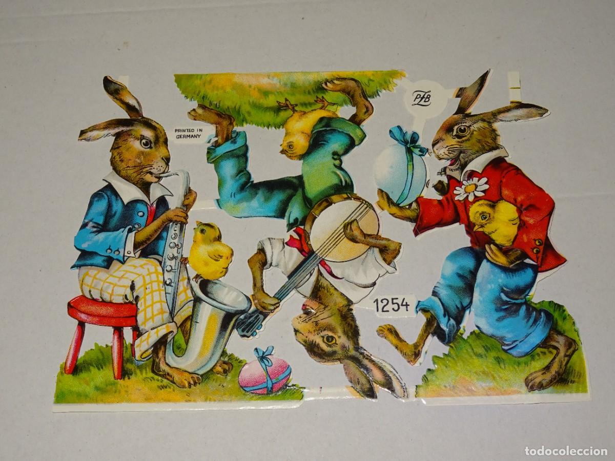 Colecionismo Cromos recortados antigos: (MA) L&Aacute;MINA CROMOS TROQUELADOS PZB 1254 - BUEN ESTADO