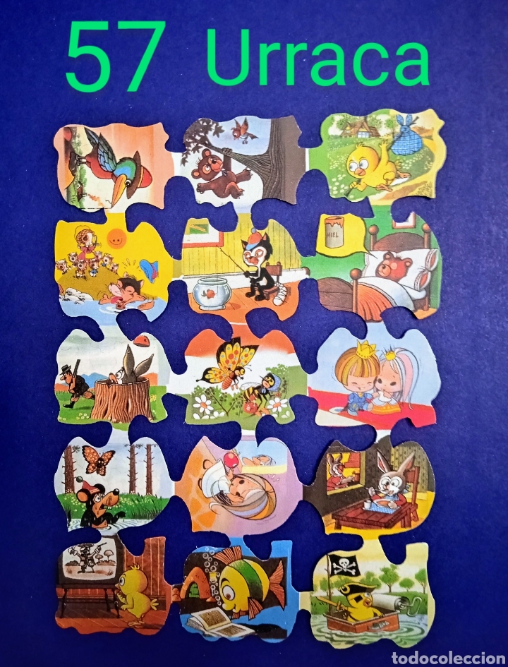 Coleccionismo cromos troquelados antiguos: 2 troqueladas de cuentos - Foto 2