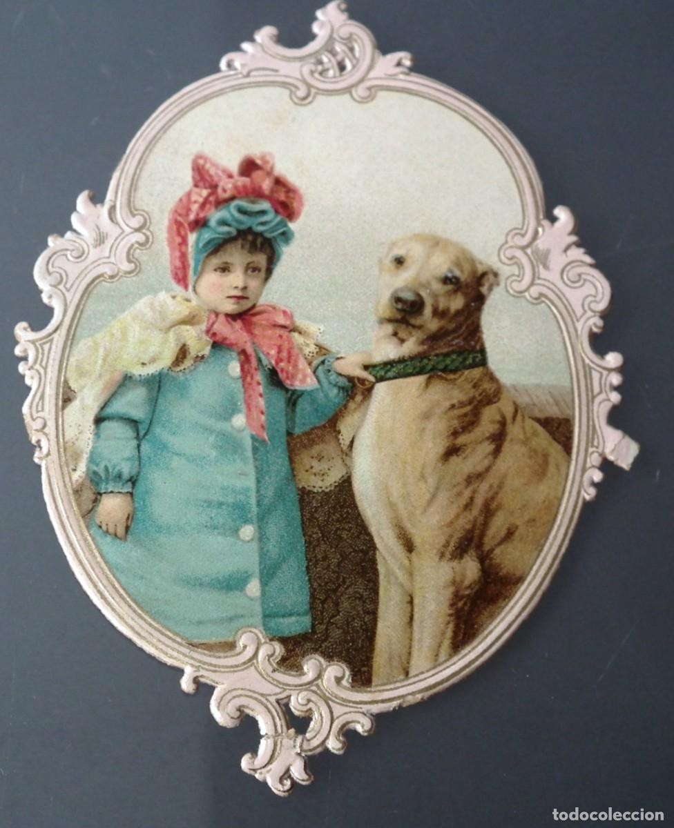 Coleccionismo cromos troquelados antiguos: CROMO TROQUELADO DE PRINCIPIOS 1900 - Foto 1