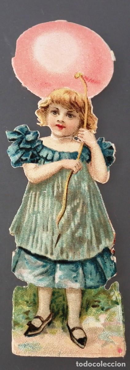 Sammeln alte gestanzte Sammelbilder: CROMO TROQUELADO CHOCOLATE JUNCOSA (BARCELONA) A PRINCIPIOS 1900