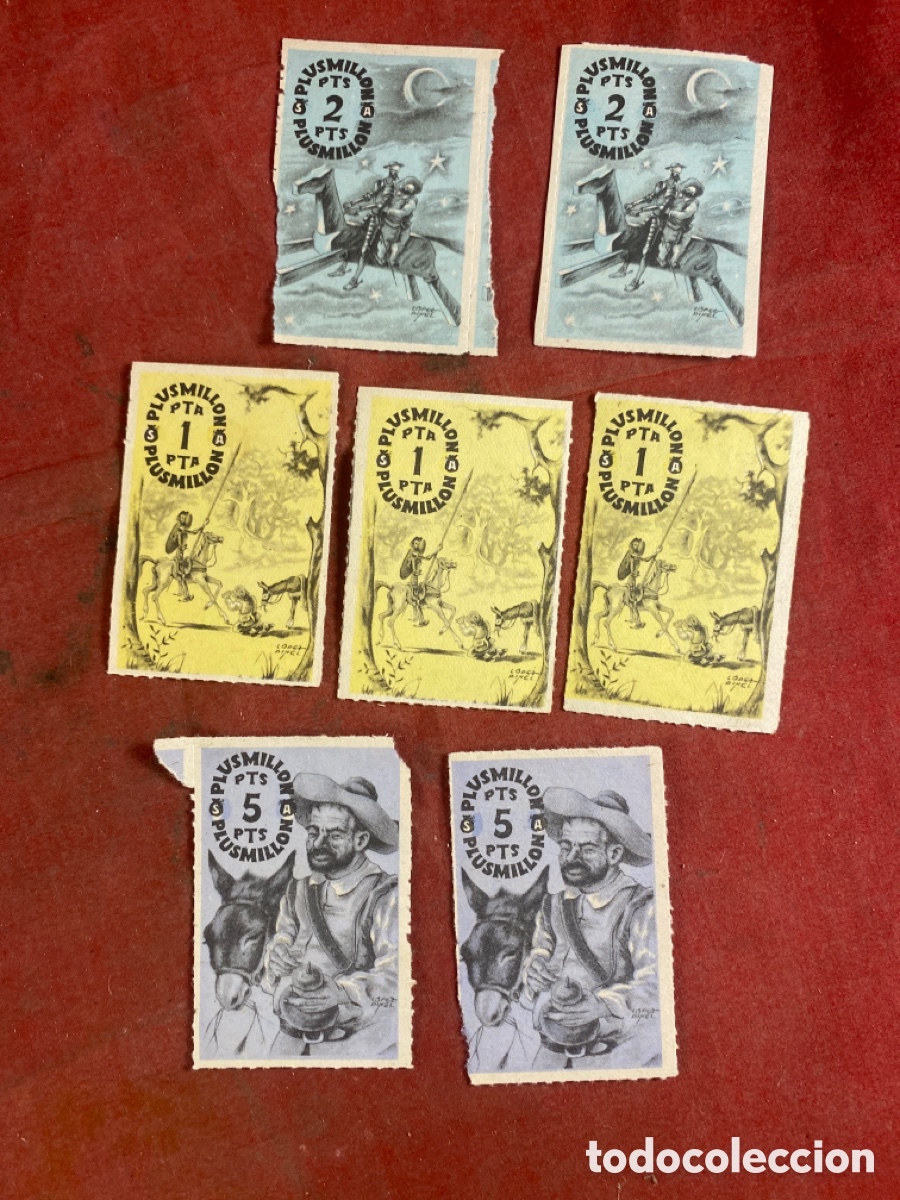 Coleccionismo cromos troquelados antiguos: Cromos Plusmillon - Foto 1