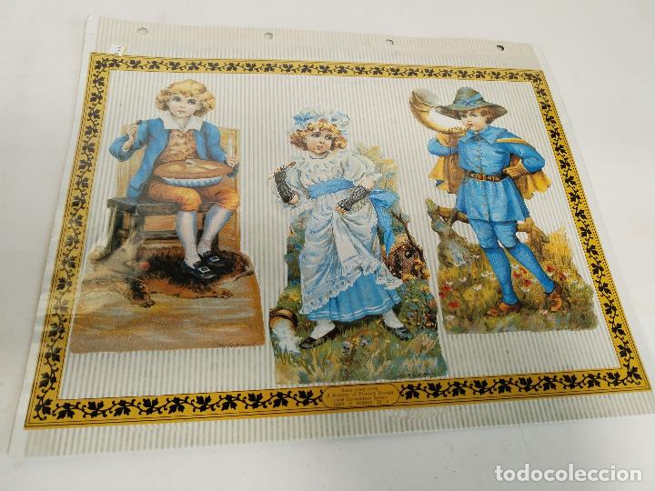 Sammeln alte gestanzte Sammelbilder: 3 CROMOS TROQUELADOS REIMPRESOS DE UNA HISTORIA DE LIBROS DE CAVENDISH - c111