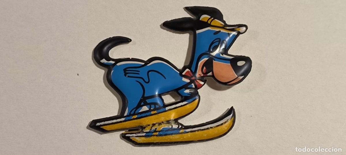 Collectionnisme Cartes &agrave; collectionner massicot&eacute;es anciennes: ANTIGUO Cromoplast Huckleberry Hound perro Hanna Barbera A&Ntilde;OS 70