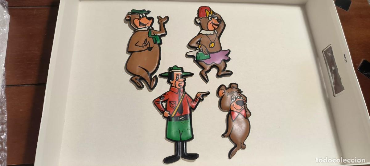 Collectionnisme Cartes &agrave; collectionner massicot&eacute;es anciennes: ANTIGUOS Cromoplast FAMILIA YOGUI Hanna Barbera A&Ntilde;OS 70