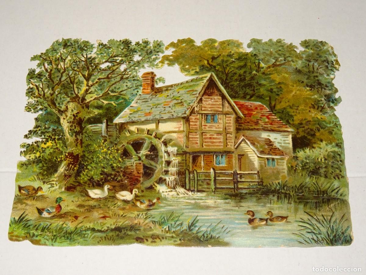 Collectionnisme Cartes &agrave; collectionner massicot&eacute;es anciennes: (MA) CROMO TROQUELADO ANTIGUO 12X17CM, SE&Ntilde;ALES DE USO