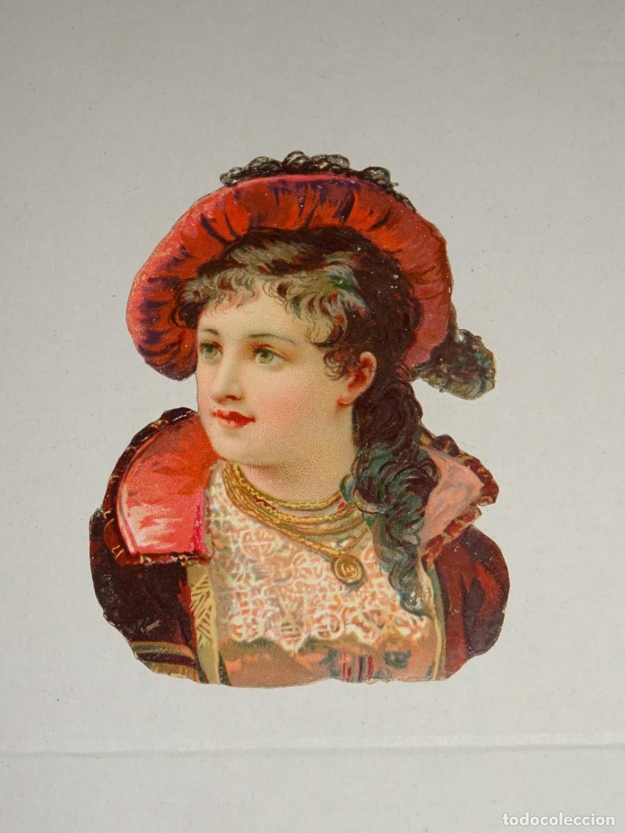 Collectionnisme Cartes &agrave; collectionner massicot&eacute;es anciennes: (MA) CROMO TROQUELADO ANTIGUO 10X6,5CM, SE&Ntilde;ALES DE USO