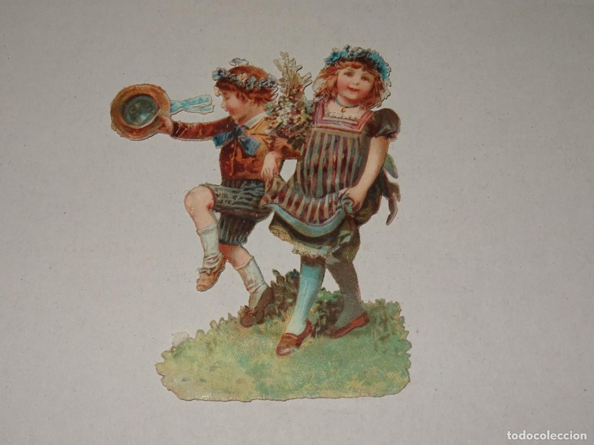 Coleccionismo Cromos troquelados antiguos: (MA) CROMO TROQUELADO ANTIGUO 6,5X7,5CM, SE&Ntilde;ALES DE USO