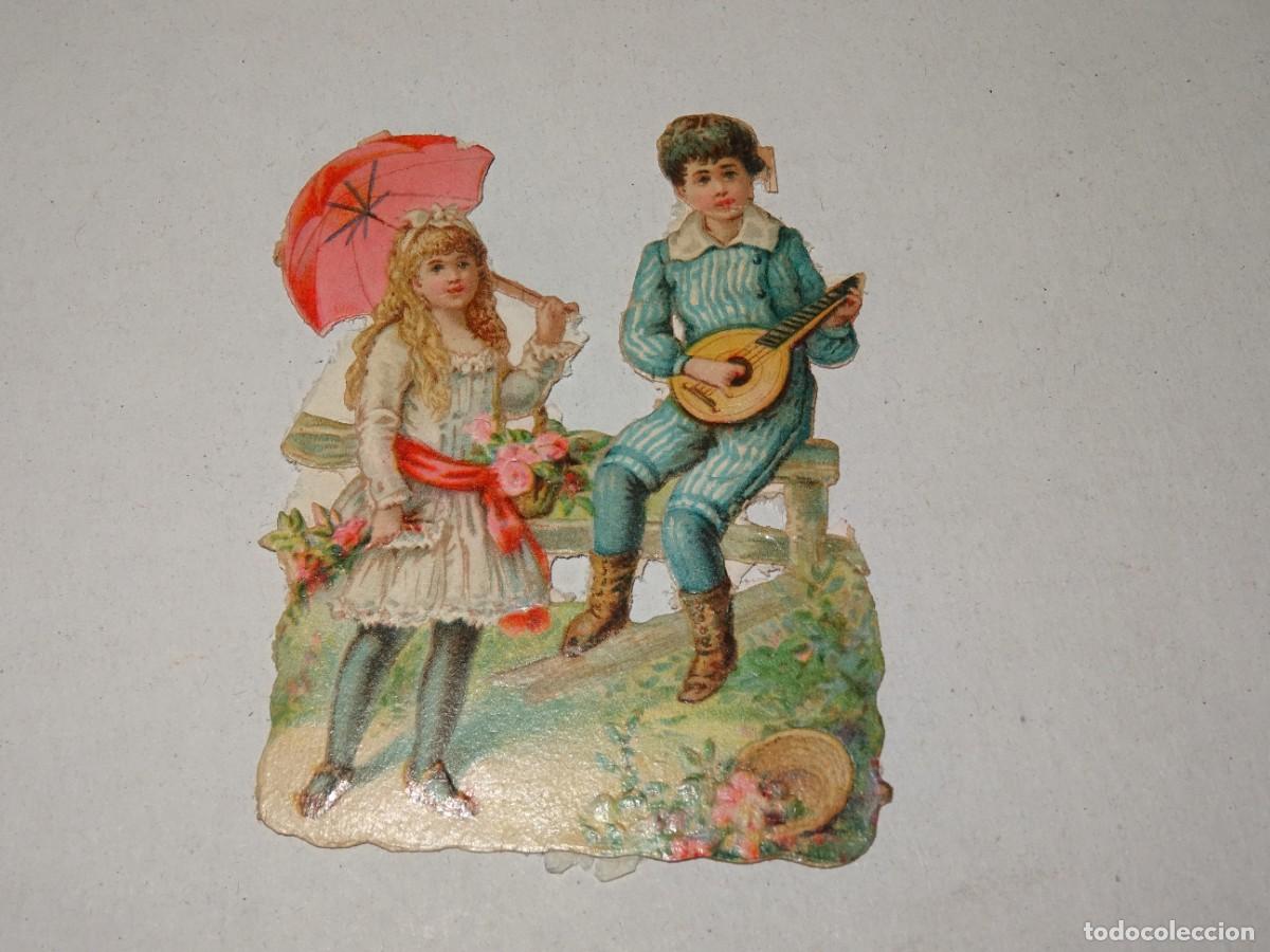 Coleccionismo Cromos troquelados antiguos: (MA) CROMO TROQUELADO ANTIGUO 6,5X5CM, SE&Ntilde;ALES DE USO